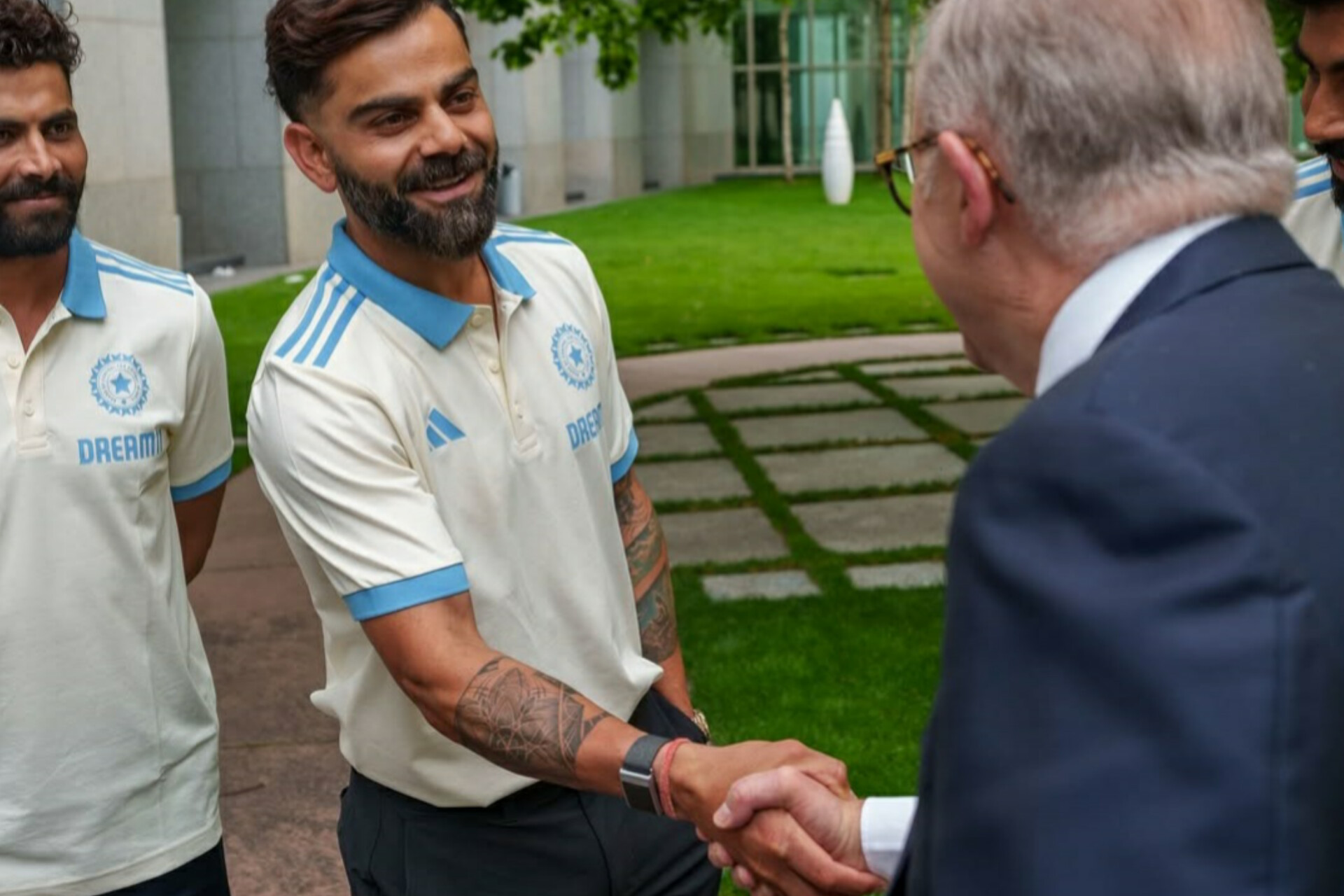 Virat Kohli And Austrilian PM Anthony